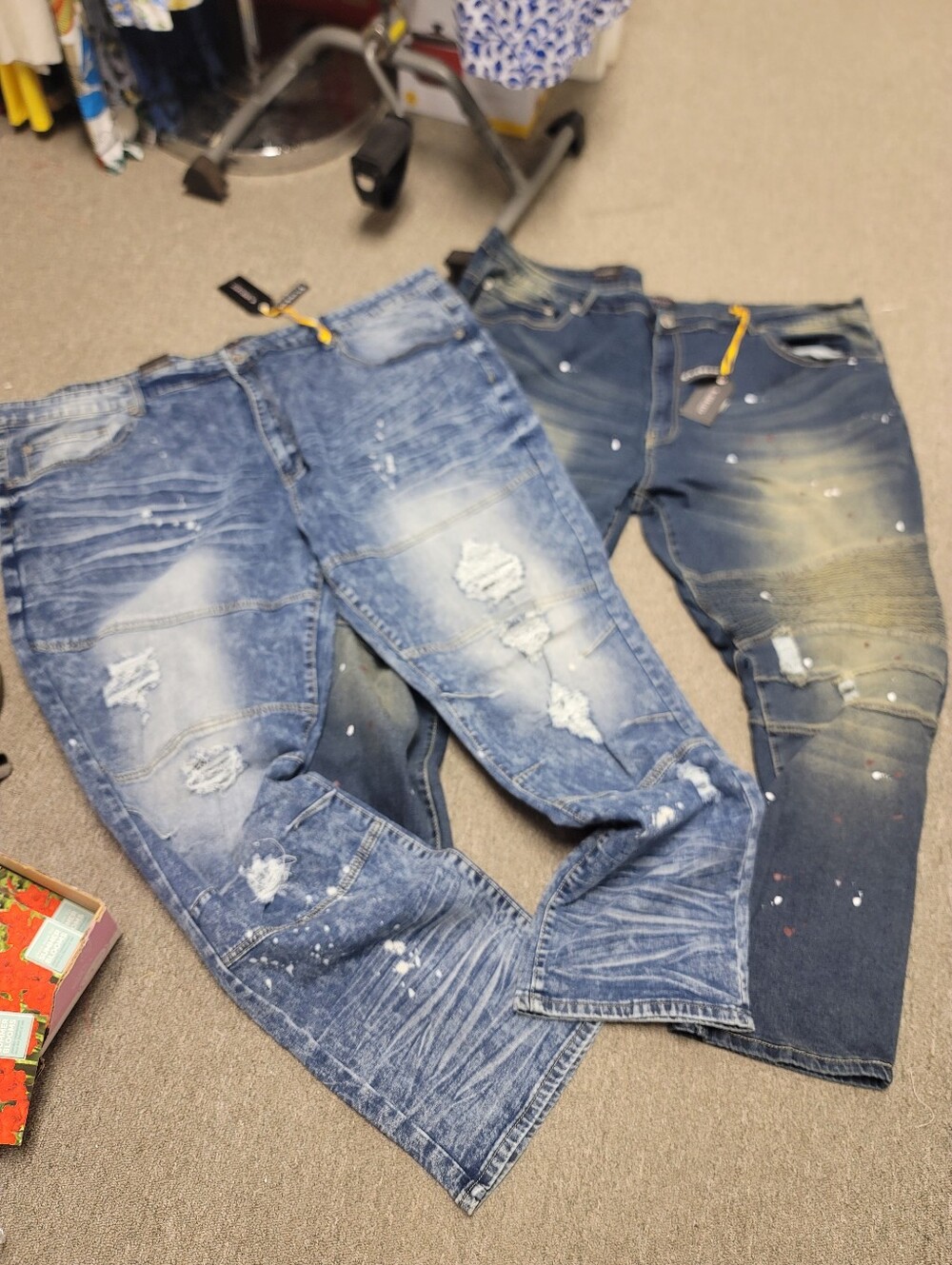 2 Pairs of Big Men Jeans